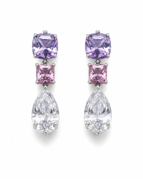 CaribeII Earr Ag925 - violet - foto principal de producto